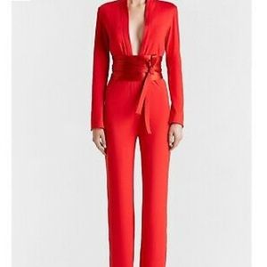 La perla Bi-stretch Silk Jersey Jumpsuit